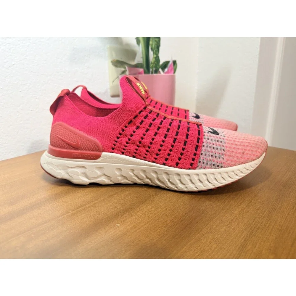 Nike React Phantom Run Flyknit 2 ‘Siren Red’ DV2145-600 Men's Sneakers Sz 11